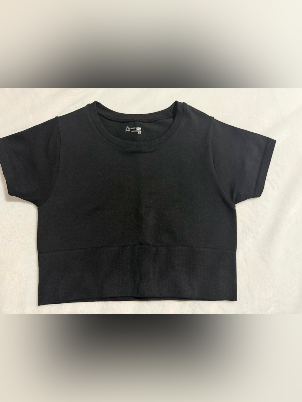 OFFLINE By Aerie Sidewalk Seamless
Cropped T-Shirt